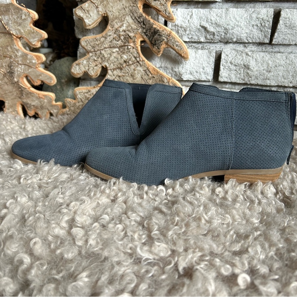 Blue booties